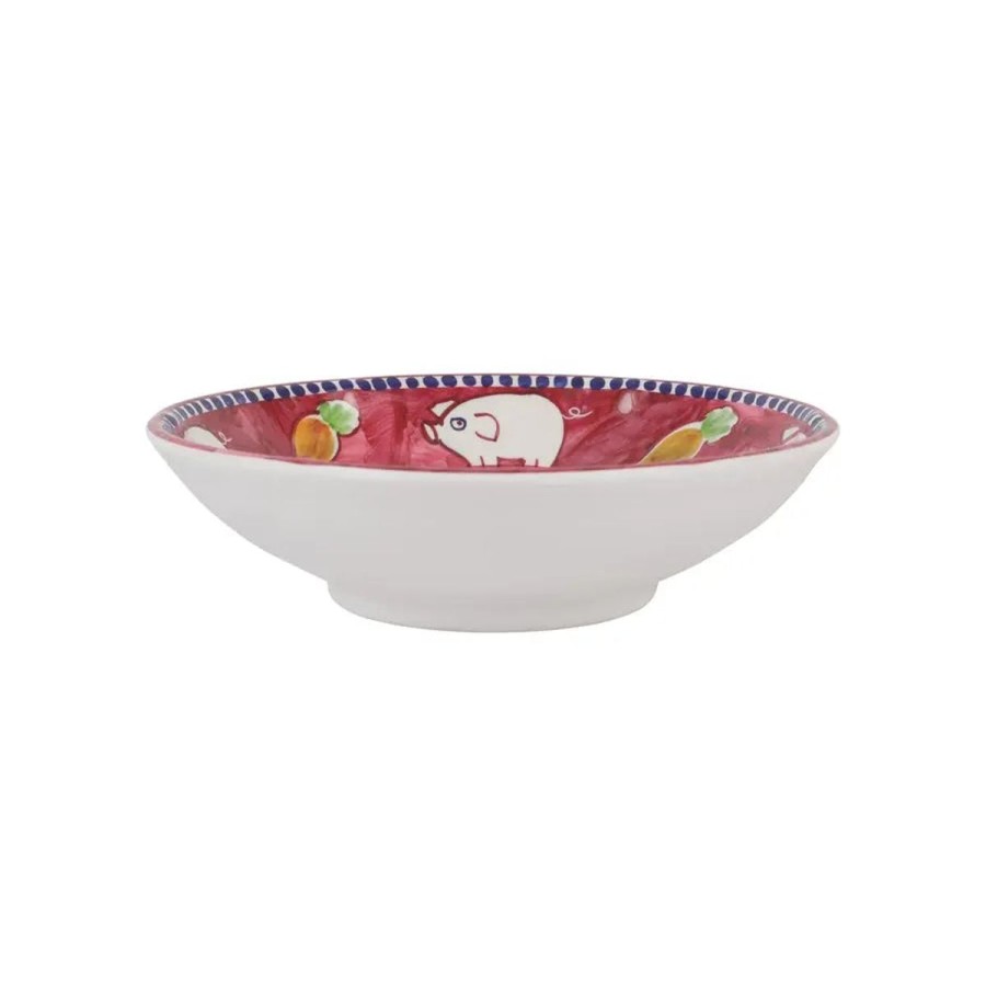 Vietri Vietri Campagna Melamine Porco Pasta Bowl New