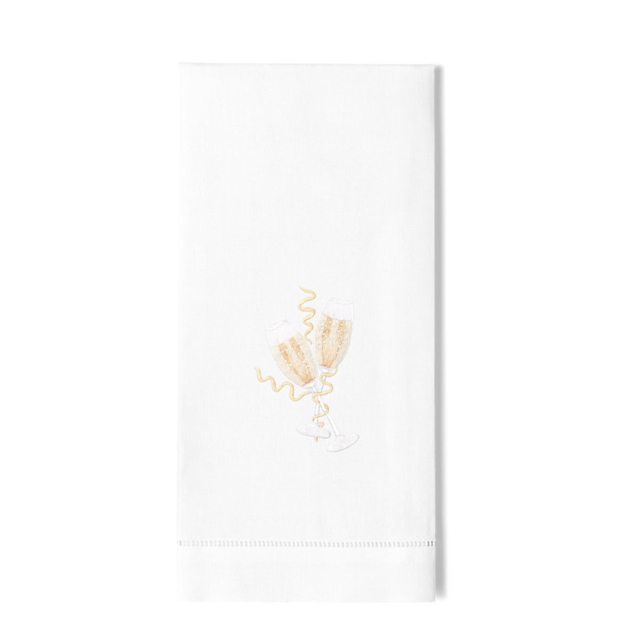 Henry Handwork Henry Handwork Champagne Celebration Hand Towel Clearance