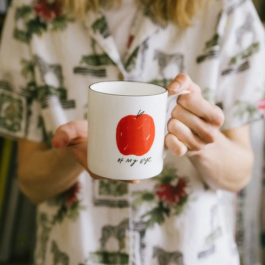 Richard Brendon Richard Brendon Print Club London Large Mug-Rose Stallard-Apple Of My Eye Clearance