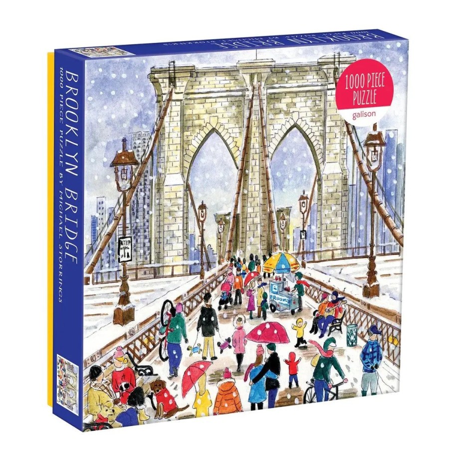 Hachette Book Group Michael Storrings Brooklyn Bridge Puzzle Hot