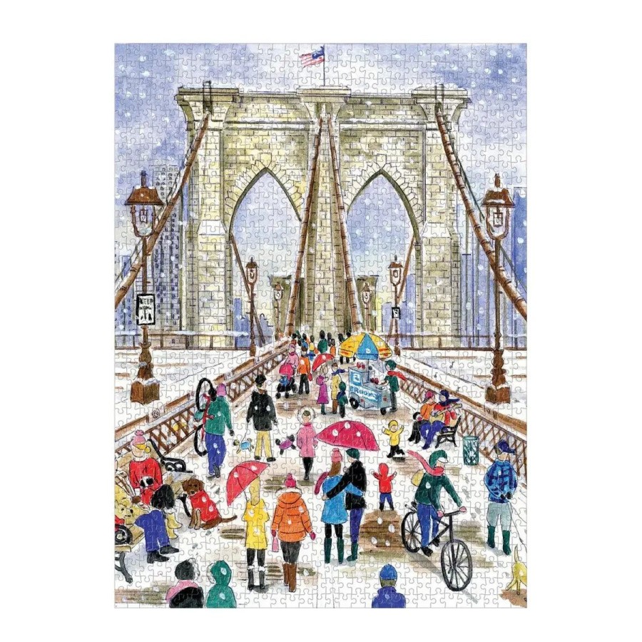 Hachette Book Group Michael Storrings Brooklyn Bridge Puzzle Hot