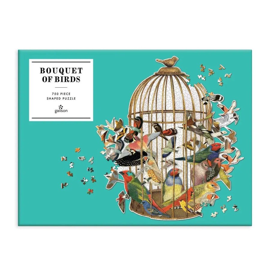 Christian LaCroix Bouquet Of Birds Shaped Puzzle Hot