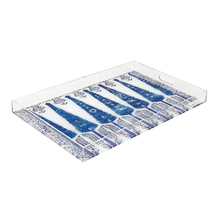 Nicolette Mayer Collection Nicolette Mayer Topkapi Garden Rectangular Acrylic Tray Wholesale