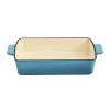 Gracious Home Kitchen Enameled Cast Iron Rectangle Baking Dish Best