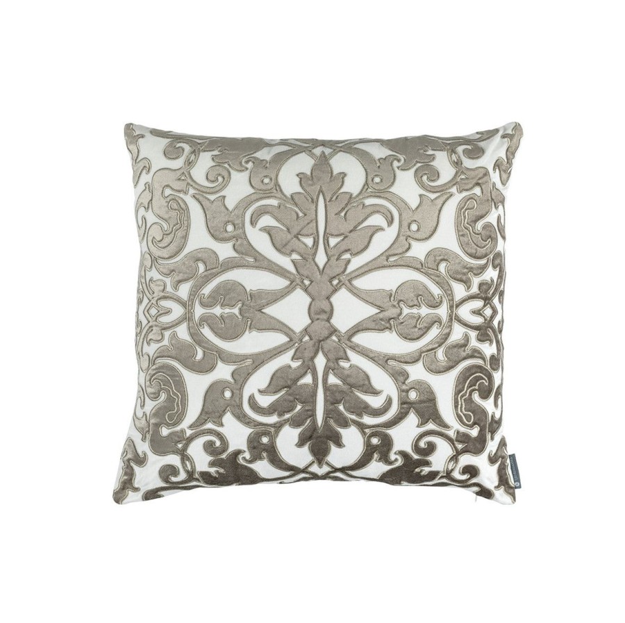 Lili Alessandra Lili Alessandra Jackie Square Pillow-Ivory/Fawn Wholesale