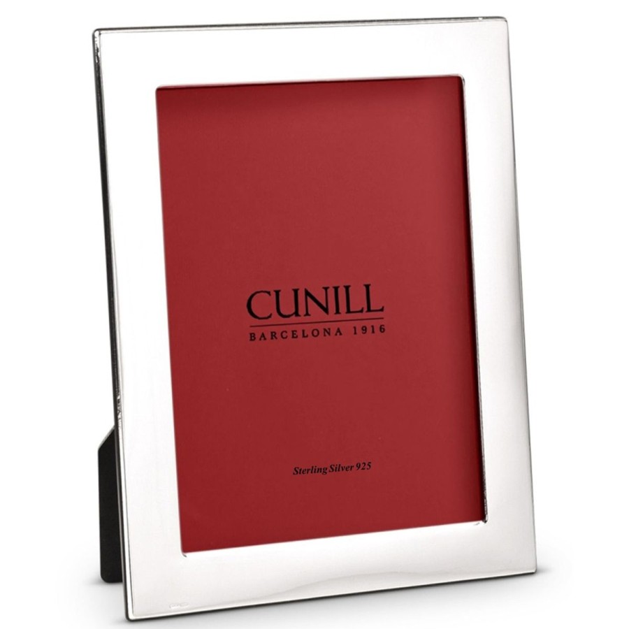 Cunill Cunill Tiffany Plain Non-Tarnish Sterling Silver Picture Frame Clearance