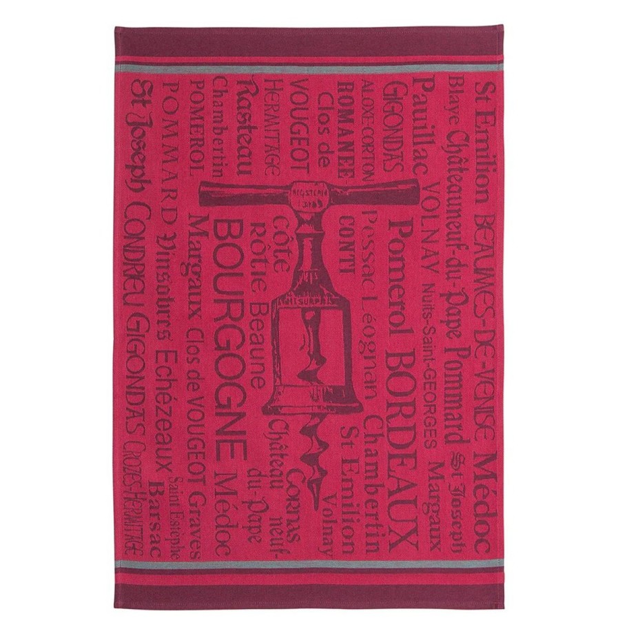 Coucke Coucke Tire Bouchons Bordeaux Tea Towel Online