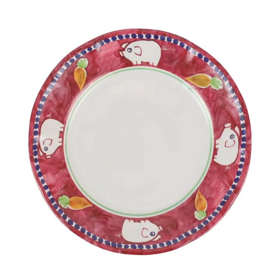 Vietri Vietri Campagna Melamine Porco Dinner Plate Online