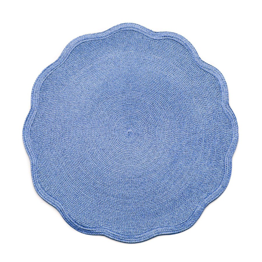 Deborah Rhodes Deborah Rhodes Round Scallop Placemat Hot