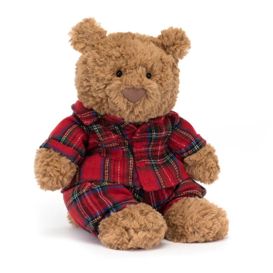 Jellycat Jellycat Bartholomew Bear Bedtime 10" Clearance