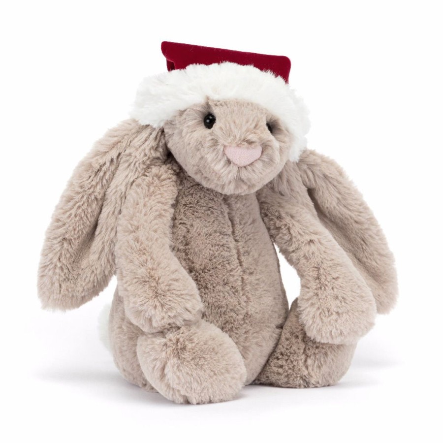 Jellycat Jellycat Bashful Christmas Bunny 12" New