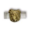 Southern Tribute Southern Tribute Bulldog Acrylic Napkin Ring Set Of 4 Hot