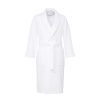 Yves Delorme Yves Delorme Etoile Shawl Collar Bathrobe-Medium-Blanc Clearance