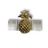 Southern Tribute Southern Tribute Pineapple Acrylic Napkin Ring Set Of 4 Clearance