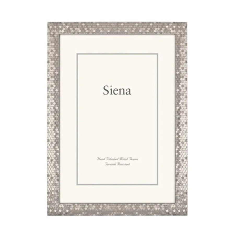 Tizo Designs Siena Glitter Silverplate Frame Clearance