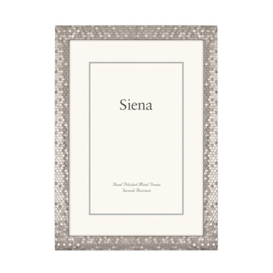 Tizo Designs Siena Glitter Silverplate Frame Clearance