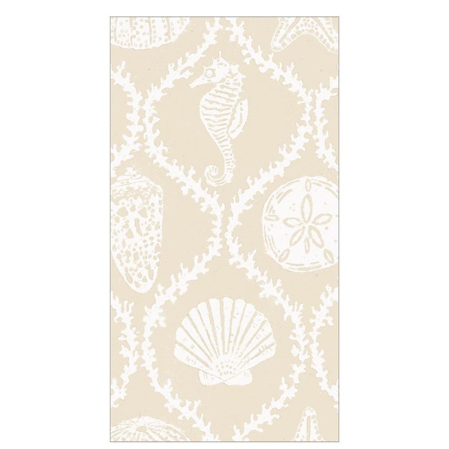 Caspari Caspari Seychelles Guest Towel New