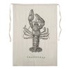 Sir/Madam Sir Madame Crustacean Bib-Black/Oyster White New