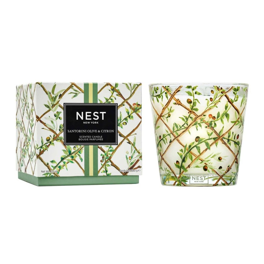 Nest Fragrances Nest Fragrances Santorini Olive & Citron 3-Wick Candle Hot