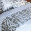 Lili Alessandra Lili Alessandra Mozart Throw-White/Ice Silver Best