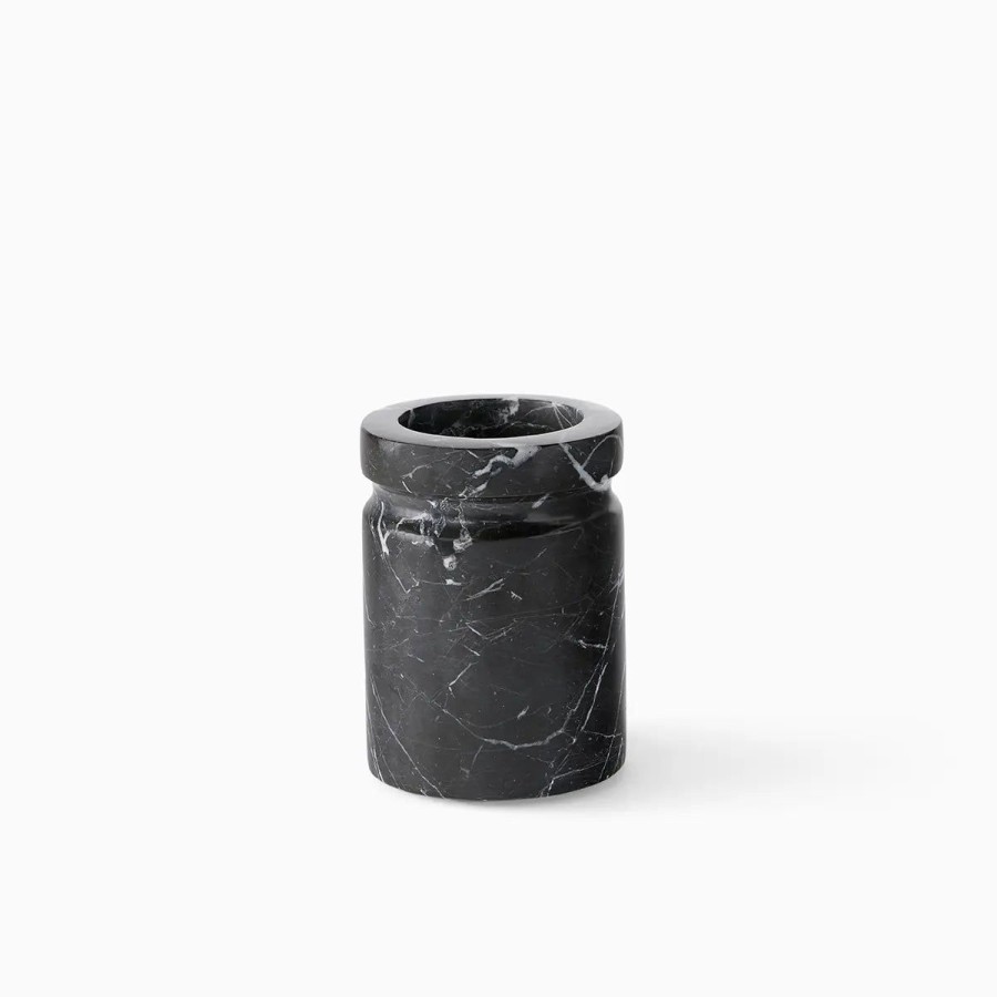 Sferra Sferra Marquina Toothbrush Holder-Black Best