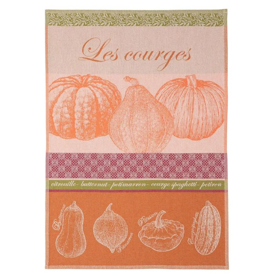 Coucke Coucke Courges Tea Towel Wholesale