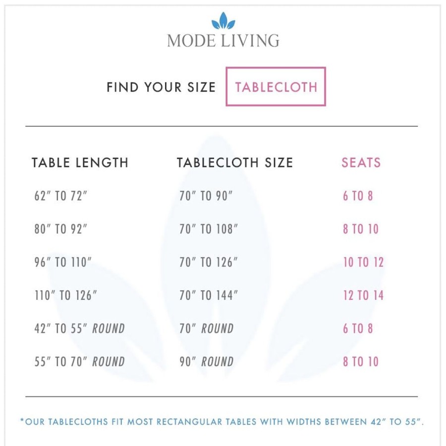 Mode Living Mode Living Toulouse Tablecloth Hot