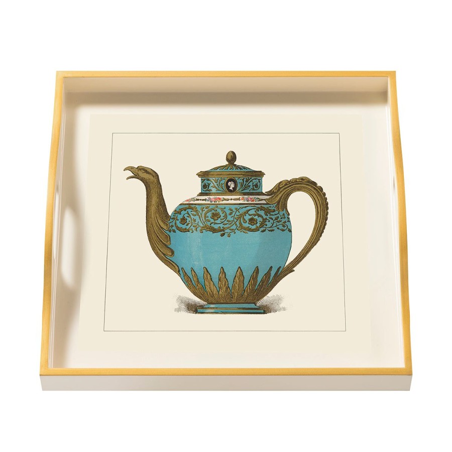 Whitelaw & Newton Whitelaw & Newton Porcelainturquoise Small Cream Tray Best