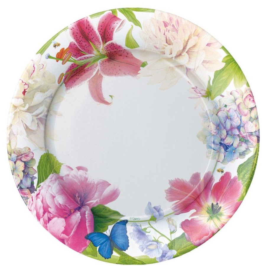 Caspari Caspari Chelsea Garden Dinner Plates Clearance