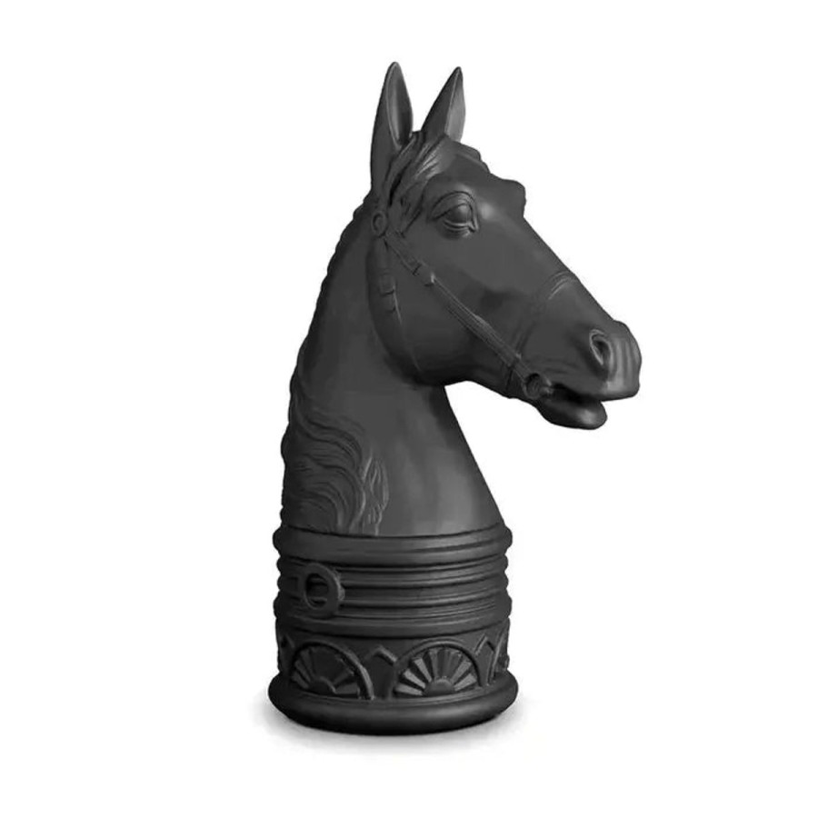 L'Objet D'Art L'Objet Black Horse Bookend Best