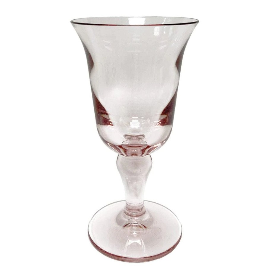 Caspari Caspari Acrylic Flared Tall Water Glass New