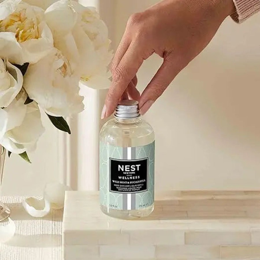 Nest Fragrances Nest Fragrances Wild Mint & Eucalyptus Reed Diffuser Refill Hot