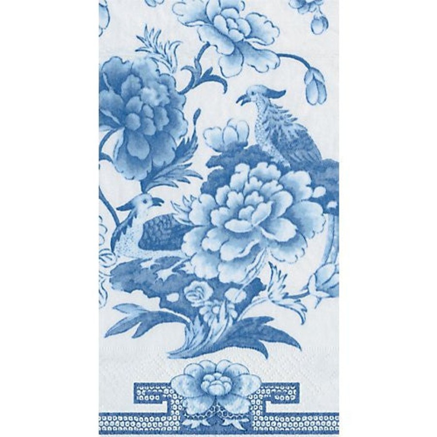 Caspari Caspari Blue & White Guest Towel New