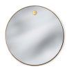 Regina Andrew Regina Andrew Hanging Circular Mirror-Natural Brass Best