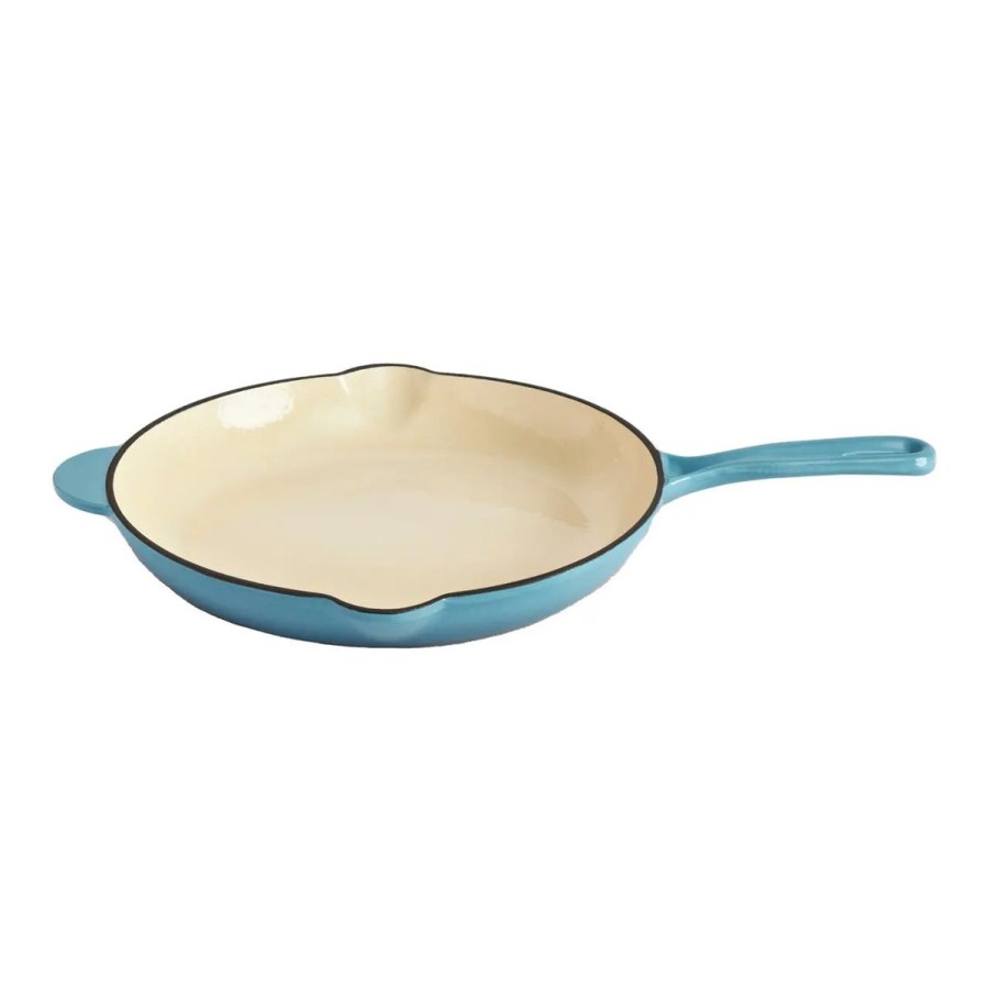 Gracious Home Kitchen Enameled Cast Iron Skillet Clearance