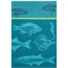 Coucke Coucke Banc De Poissons Tea Towel Best