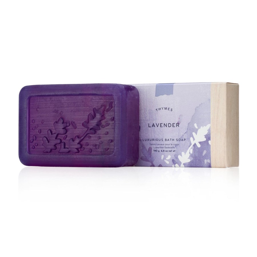 Thymes Thymes Lavender Luxurious Bath Soap Hot