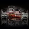 Julie Wear Julie Wear Designs Safari Safari Ii Old-Fashioned Assorted Glass-Set Of 4 Hot