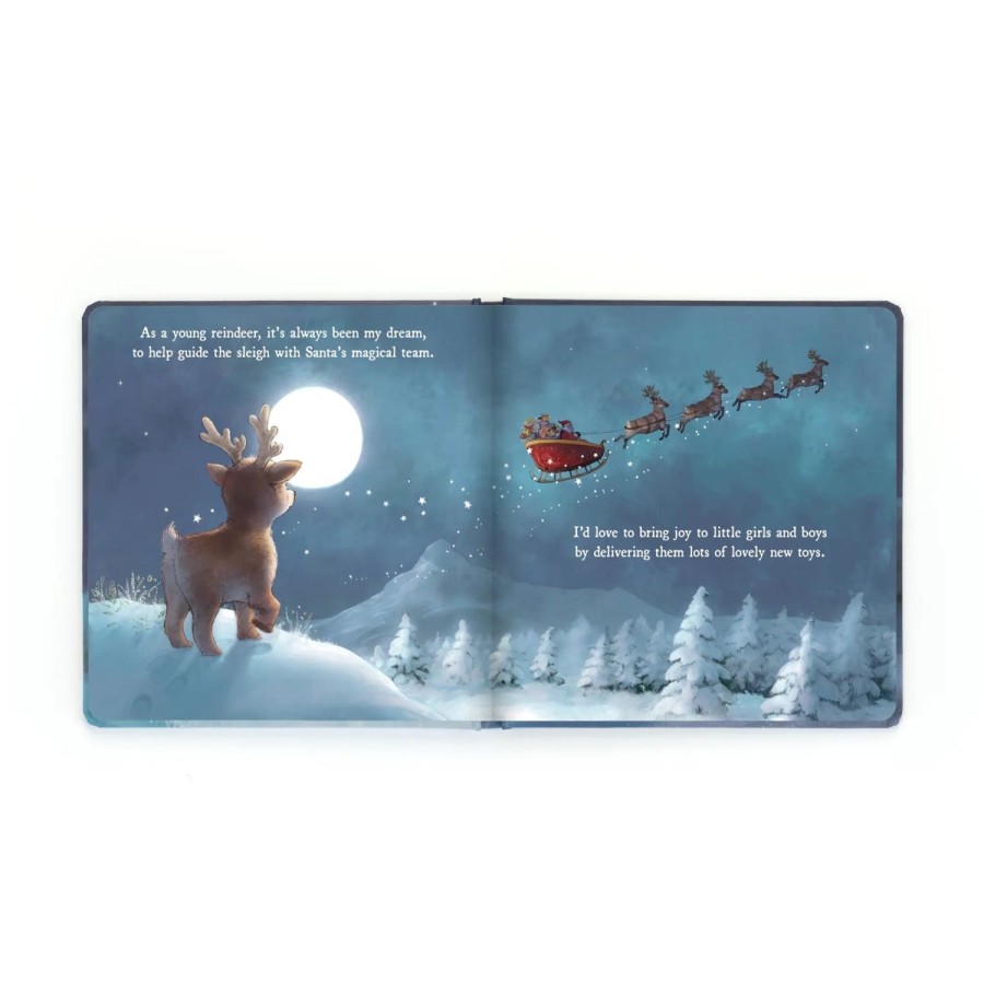 Jellycat Jellycat Mitzi Reindeer'S Dream Book 8"X8" Online