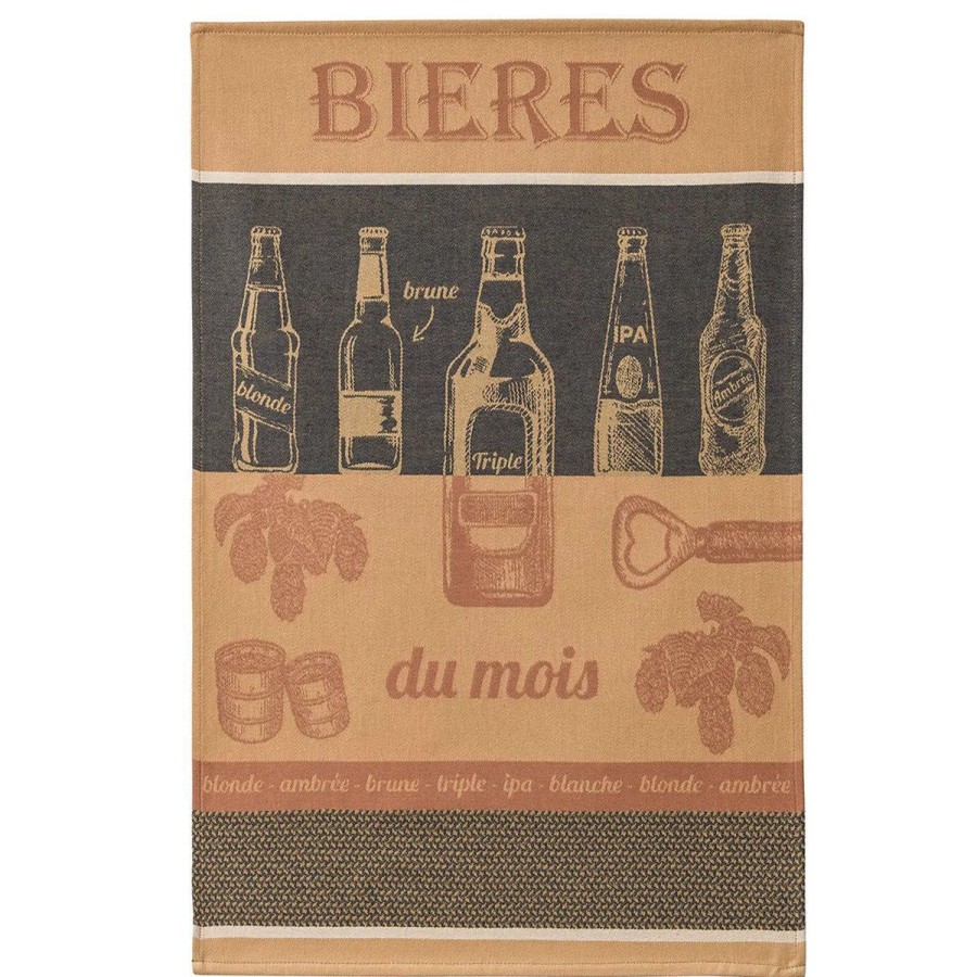 Coucke Coucke Bieres Du Mois Tea Towel Hot