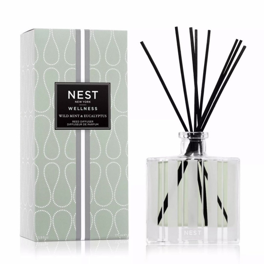 Nest Fragrances Nest Fragrances Reed Diffuser 5.9 Fl.Oz/175Ml-Wild Mint & Eucalyptus Online