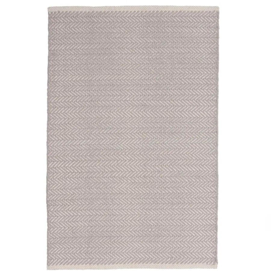 Dash & Albert Dash & Albert Herringbone Woven Cotton Rug Best