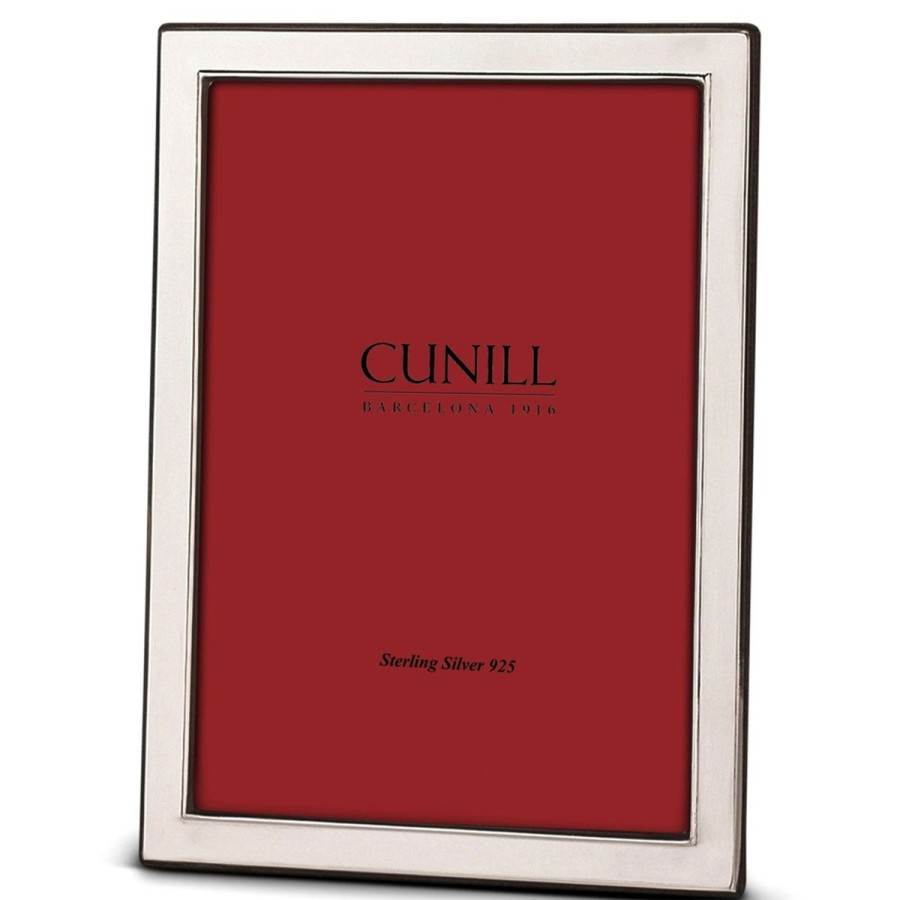 Cunill Cunill Contemporary Plain Non-Tarnish Sterling Silver 8X10 Frame Hot