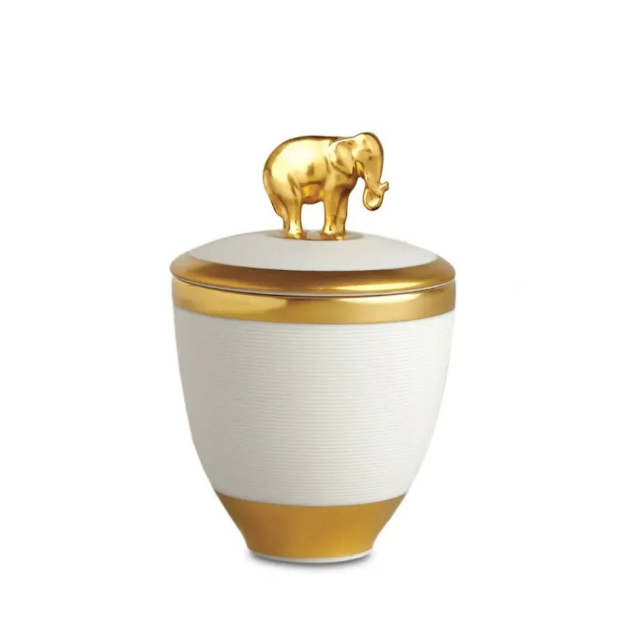 L'Objet D'Art L'Objet Elephant Luminesence Candle Hot