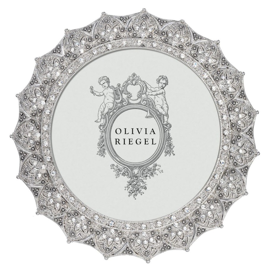 Olivia Riegel Olivia Riegel Silver Windsor 4" Round Frame New