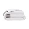 Yves Delorme Yves Delorme Lutece Duvet Cover-Platine-Twin Online