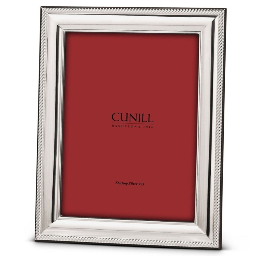 Cunill Cunill Rope Non-Tarnish Sterling Silver Picture Frame Best