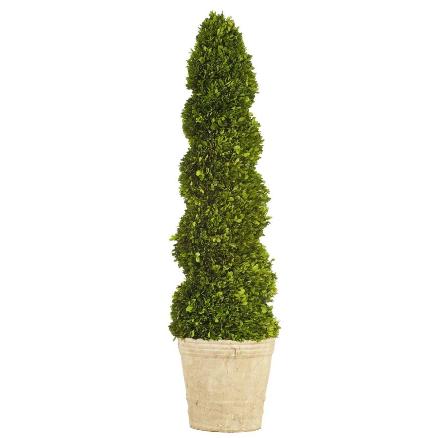 Winward International Winward Boxwood Spiral Topiary Clearance