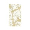 Caspari Caspari Splatterware Gold Guest Towel New