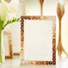 Jay Strongwater Jay Strongwater Mosaic Pyramid 5" X 7" Frame Wholesale